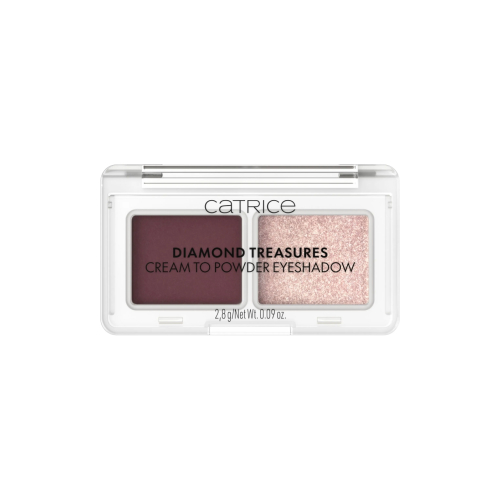 Catrice - Creme-zu-Puder Lidschatten Palette Diamond Treasures - 060: Burgundy Glitz