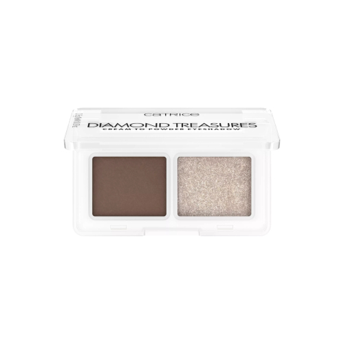 Catrice - Creme-zu-Puder-Lidschattenpalette Diamond Treasures - 010: Hazel Spark