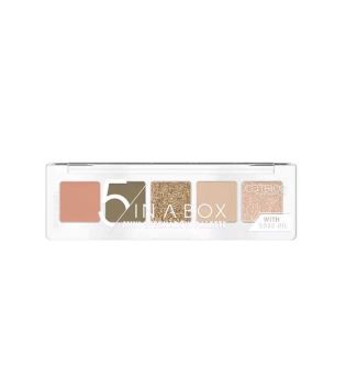 Catrice – Lidschatten-Palette mini 5 In a Box – 070: Elegant Khaki Look
