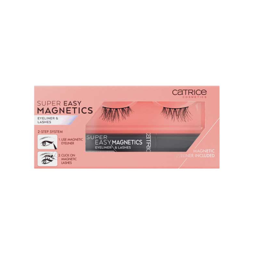Catrice - Magnetische Wimpern mit Super Easy Eyeliner - 010: Magical Volume