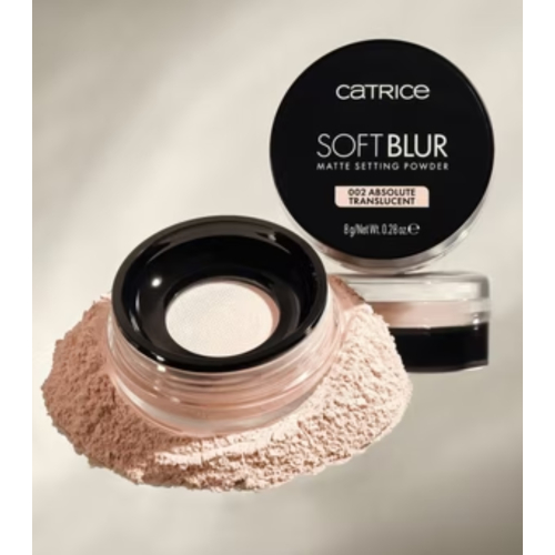 Catrice - Mattierendes Fixierpuder Soft Blur - 002: Absolute Translucent