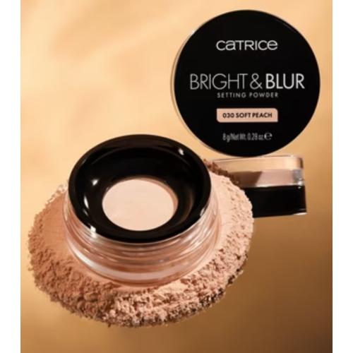 Catrice - Loses Fixierpuder Bright & Blur - 030: Soft Peach