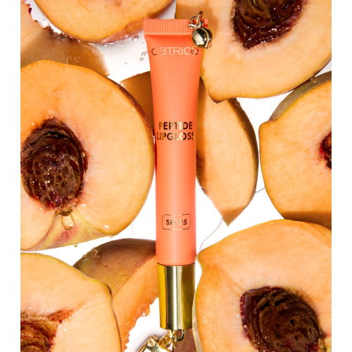 Catrice - *The Summer Edit* - Peptide Lipgloss SPF25 - C03: Peach Iced Tea