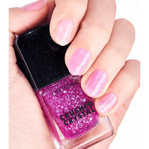 Catrice - Top Coat Effect Crushed Crystal - 010: Amethyst Aura