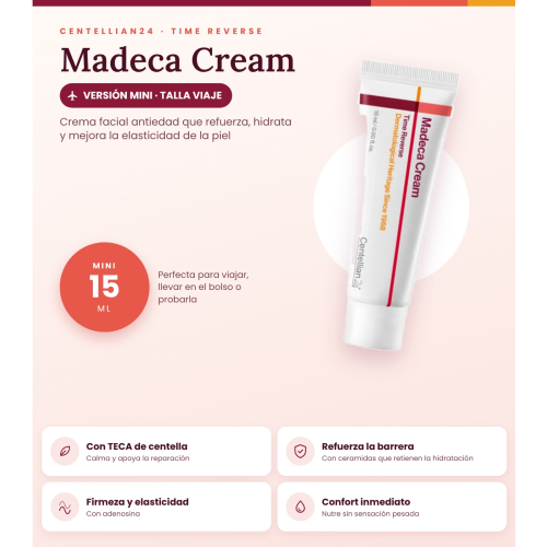 Centellian24 - Anti-Aging-Creme Madeca Time Reverse - Mini-Größe