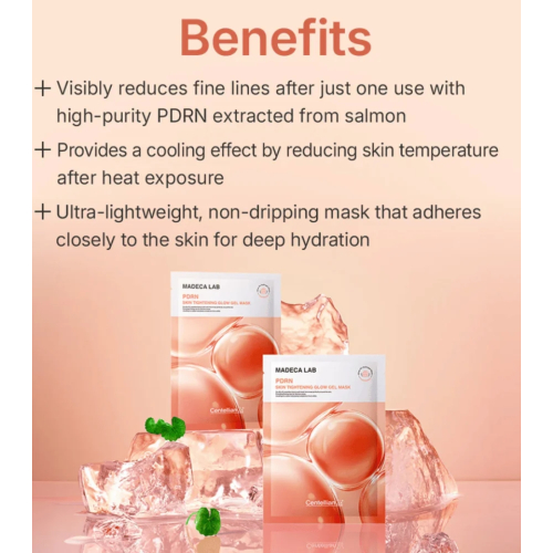 Centellian24 - Gesichtsmaske Madeca PDRN Glow Gel Mask