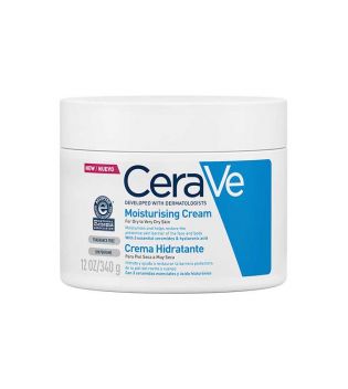 Cerave - Feuchtigkeitscreme für trockene oder sehr trockene Haut - 340g