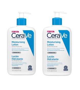 Cerave - Duplo Feuchtigkeitslotion für trockene oder sehr trockene Haut - 473ml