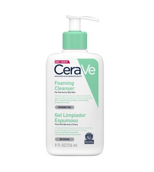 Cerave - Schäumendes Reinigungsgel für normale bis fettige Haut - 236ml