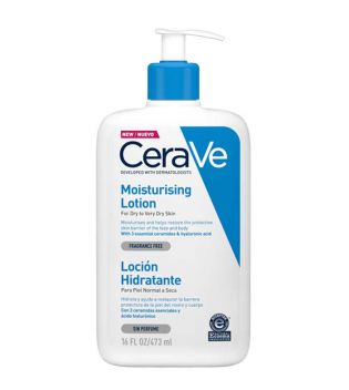 Cerave - Feuchtigkeitslotion für trockene oder sehr trockene Haut - 473ml