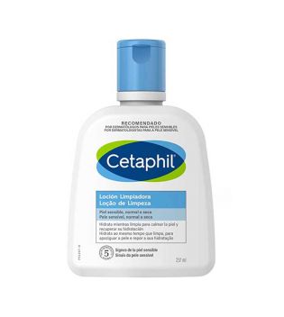 Cetaphil - Reinigungslotion für gesichts- und körperempfindliche und trockene Haut - 237ml