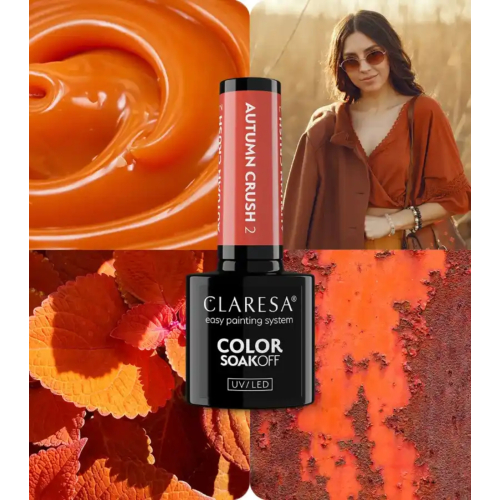 Claresa - *Autumn Crush* - Semi-permanenter Nagellack Soak off - 02