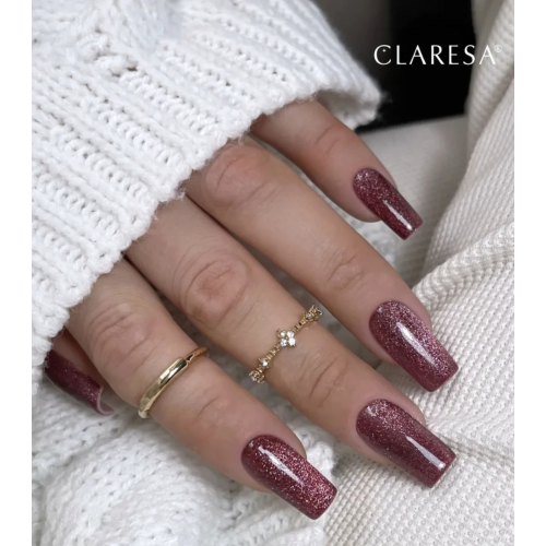 Claresa - *Cat Eye* - Semi-permanenter Nagellack Soak off - Brown