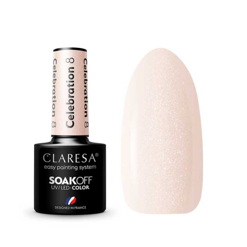 Claresa - *Celebration* - Semipermanenter Nagellack Soak off - 08