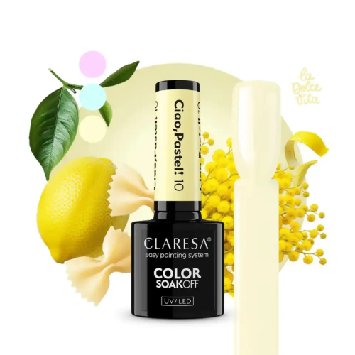 Claresa – *Ciao, Pastel!* – Semipermanenter Nagellack Soak off – 10