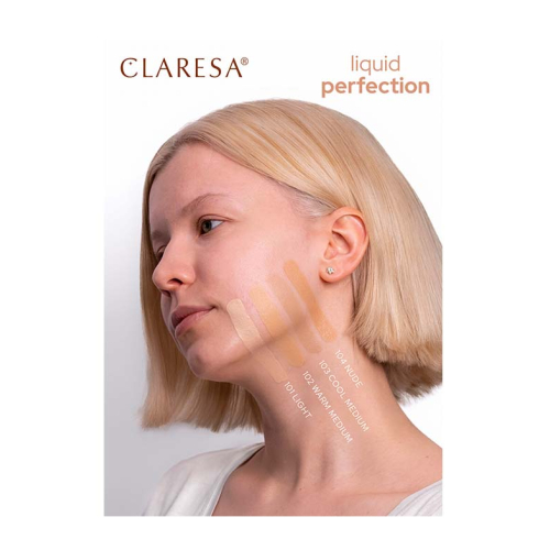 Claresa – Liquid Perfection 2-in-1 Concealer und Foundation – 101: Leicht