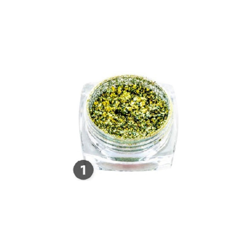 Claresa - Dekoration für die Maniküre Ice Crash Ciemny - 1