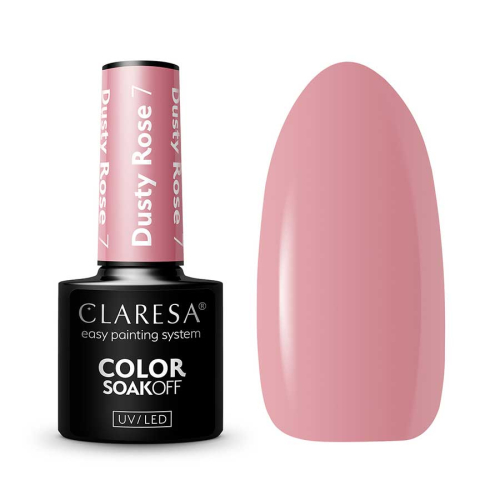 Claresa - *Dusty Rose* - Semipermanenter Nagellack einweichen - 07