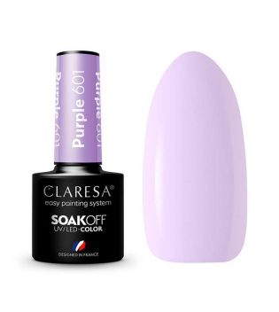 Claresa - Semi-permanenter Nagellack Soak off - 601:  Purple