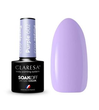 Claresa - Semi-permanenter Nagellack Soak off - 602:  Purple
