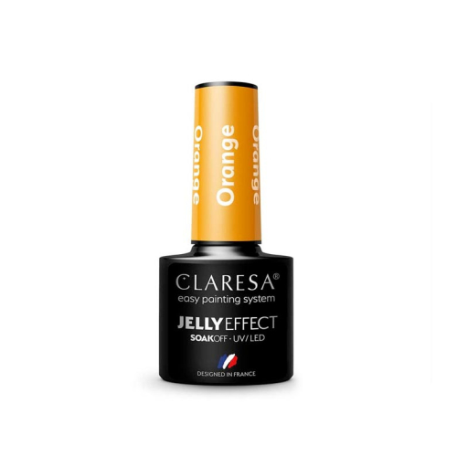 Claresa - Semipermanenter Nagellack Jelly Effect - Orange