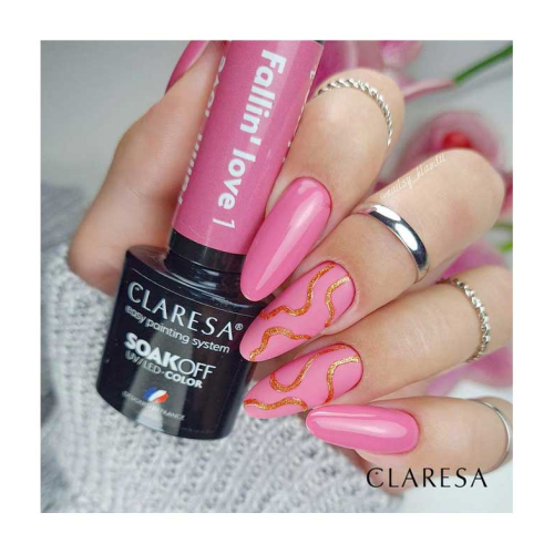 Claresa – Semipermanenter Nagellack Soak off - 01: Fallin' Love