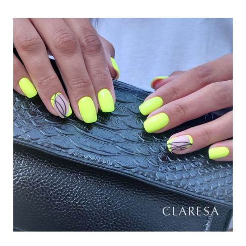Claresa - *Fluo* - Semipermanenter Nagellack Soak off - 01