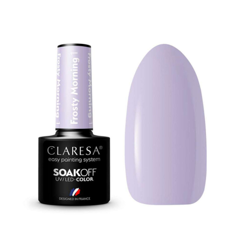 Claresa – Semipermanenter Nagellack Soak off – 01: Frosty Morning