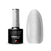 Claresa - Semi-permanenter Nagellack Soak off - 01: Full Glitter