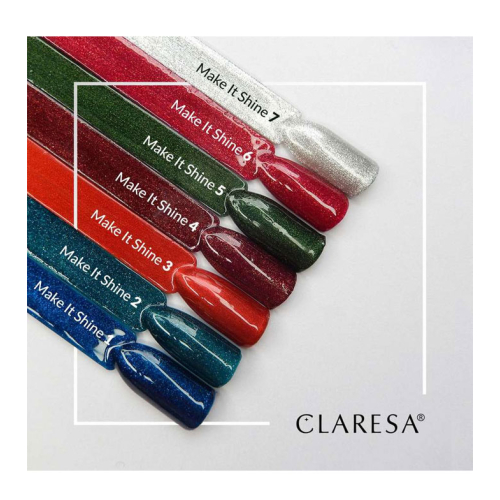 Claresa - Semi-permanenter Nagellack Soak off - 01: Make It Shine!