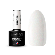 Claresa - Semi-permanenter Nagellack Soak off - 01: Sparkle