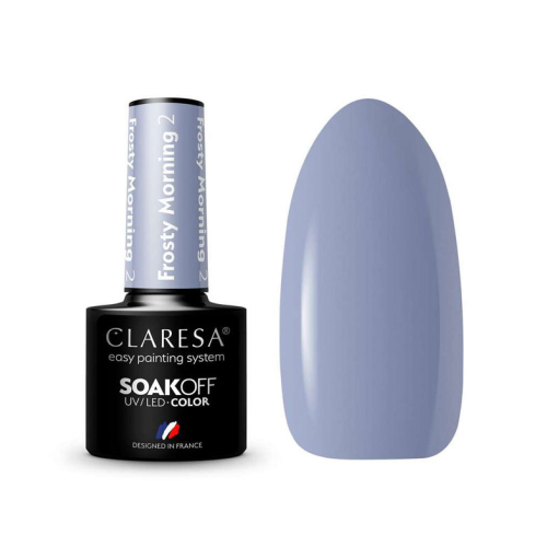 Claresa – Semipermanenter Nagellack Soak off – 02: Frosty Morning