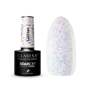 Claresa - Semi-permanenter Nagellack Soak off - 02: Glitter