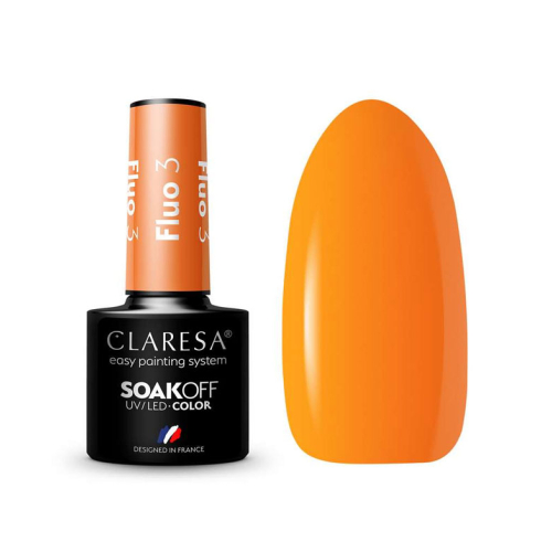 Claresa - *Fluo* - Semipermanenter Nagellack Soak off - 03
