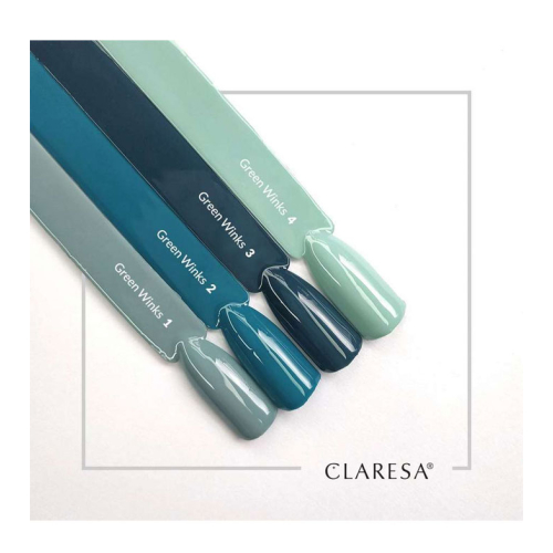 Claresa – Semipermanenter Nagellack Soak off – 03: Green Winks