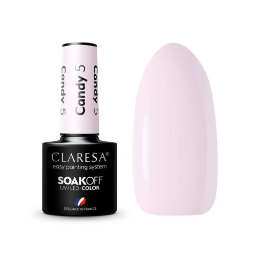 Claresa - Semi-permanenter Nagellack Soak off - 05: Candy