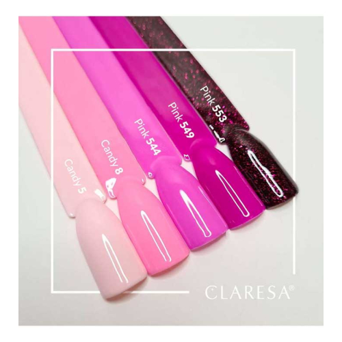 Claresa - Semi-permanenter Nagellack Soak off - 05: Candy