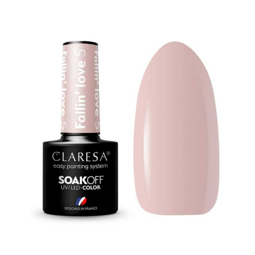 Claresa – Semipermanenter Nagellack Soak off - 05: Fallin' Love