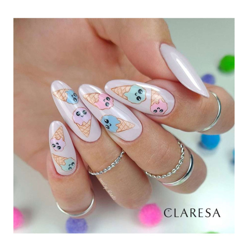 Claresa – Semipermanenter Nagellack Soak off – 05: Ice Cream