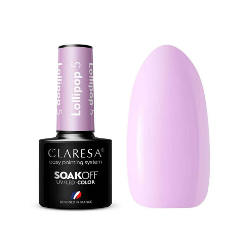 Claresa – Semipermanenter Nagellack Soak off – 05: Lollipop