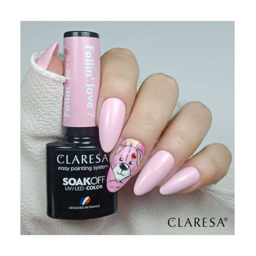 Claresa – Semipermanenter Nagellack Soak off - 07: Fallin' Love