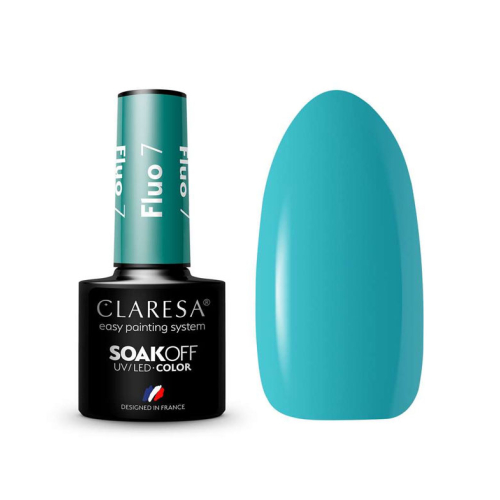 Claresa - *Fluo* - Semipermanenter Nagellack Soak off - 07