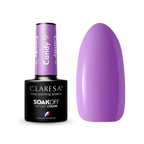 Claresa - Semi-permanenter Nagellack Soak off - 09: Candy