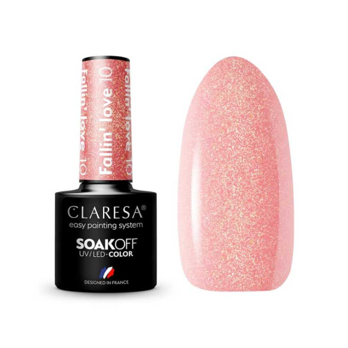 Claresa – Semipermanenter Nagellack Soak off - 10: Fallin' Love