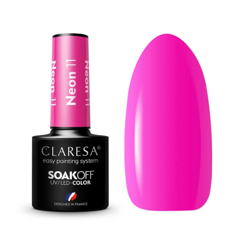 Claresa - Semipermanenter Nagellack Soak off - 11: Neon