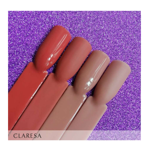 Claresa - Semi-permanenter Nagellack Soak off - 120: Nude