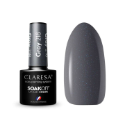 Claresa - Semi-permanenter Nagellack Soak off - 218: Gray