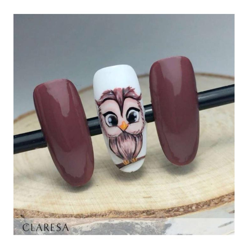 Claresa - Semi-permanenter Nagellack Soak off - 306: Brown