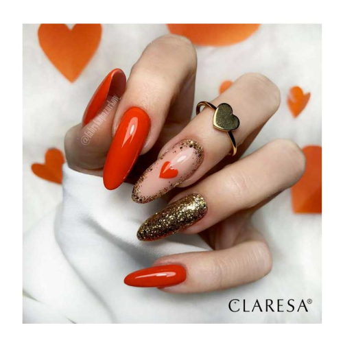 Claresa - Semi-permanenter Nagellack Soak off - 403: Red