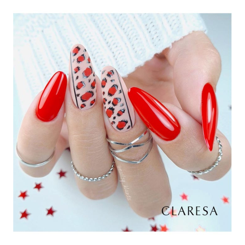 Claresa - Semi-permanenter Nagellack Soak off - 412: Red